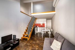 Charming Studio with AC and Loft on Ground Floor